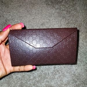 Gucci Sunglasses Case, brown
